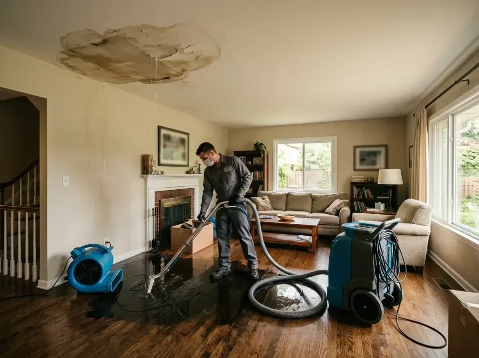 attic-pipe-burst-ceiling-drip-008 — frequently asked questions, Water Damage Restoration & Carpet Care in Edgecliff Village,…